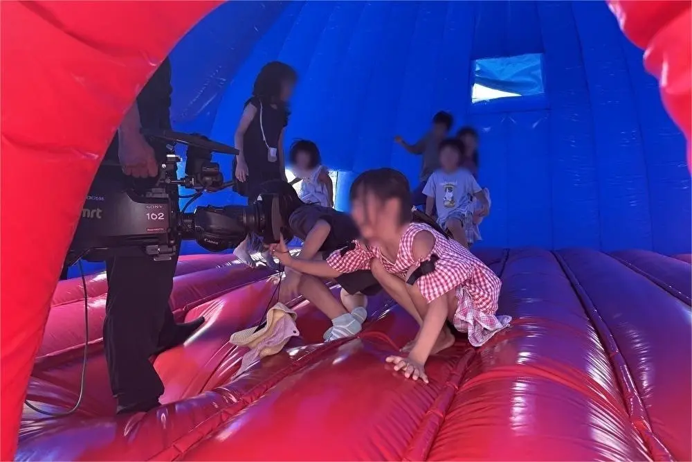 ベースボールドッグドーム　内部の様子 