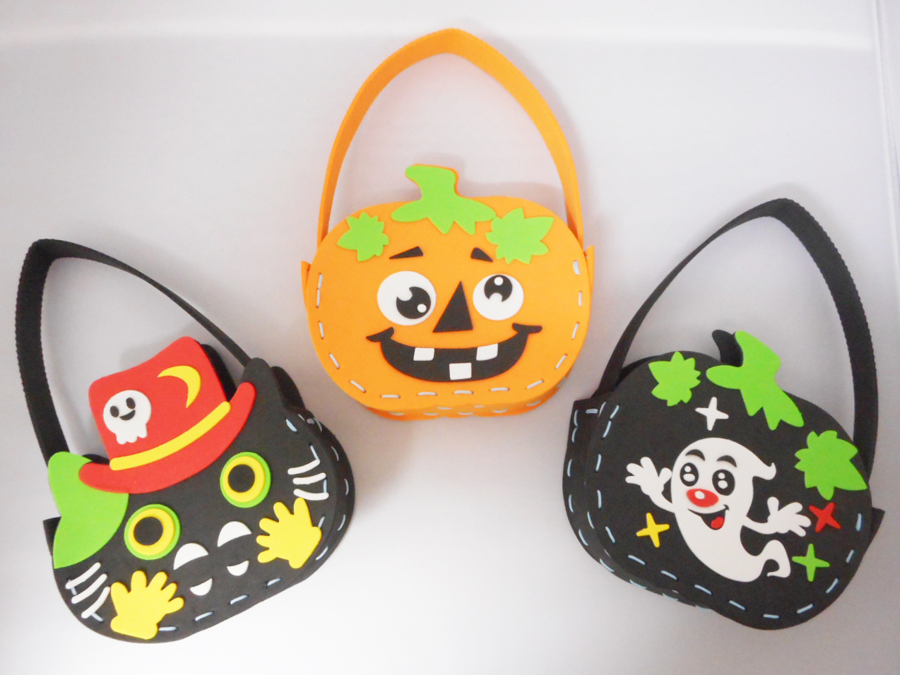 保育 ハロウィン かぼちゃバッグ 製作キット 製作