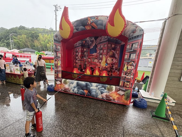 消火器訓練ゲーム