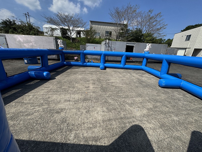 エアー式ドッグラン（ミニ）内側