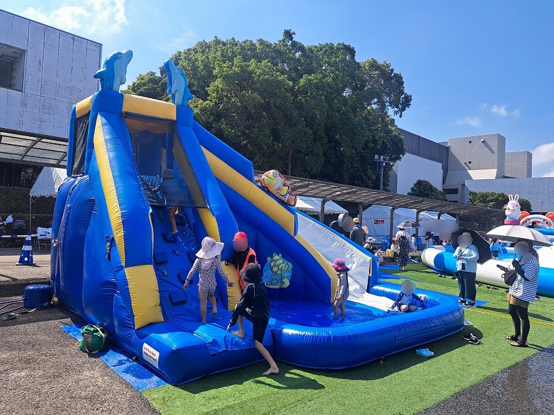 オーシャンプレーランド　ボートレースからつでのご利用風景