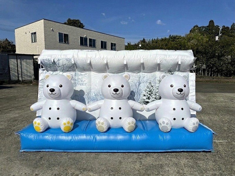 シロクマデザインのミストウォール(AI生成イメージ)