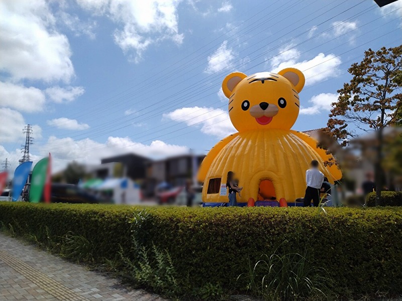 住宅展示場イベントでご利用いただいたタイガードーム