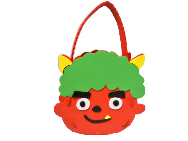 フェルトバッグ おに 工作キット イベントアイテムのワン ステップ