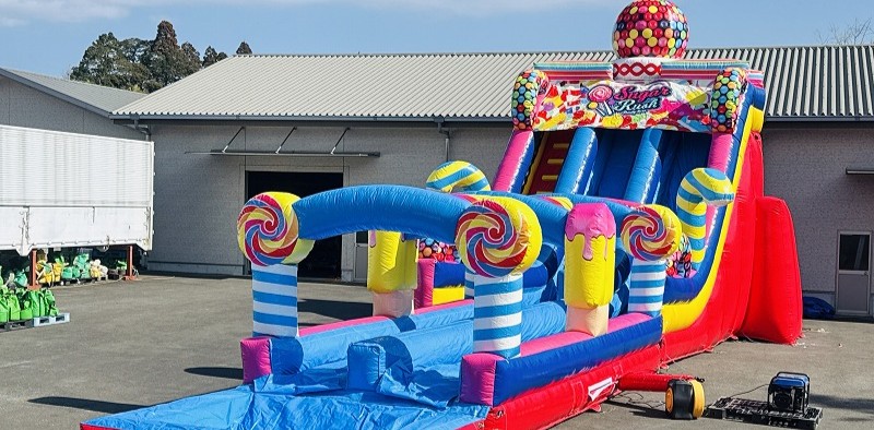 ウォータースライダーのレンタル