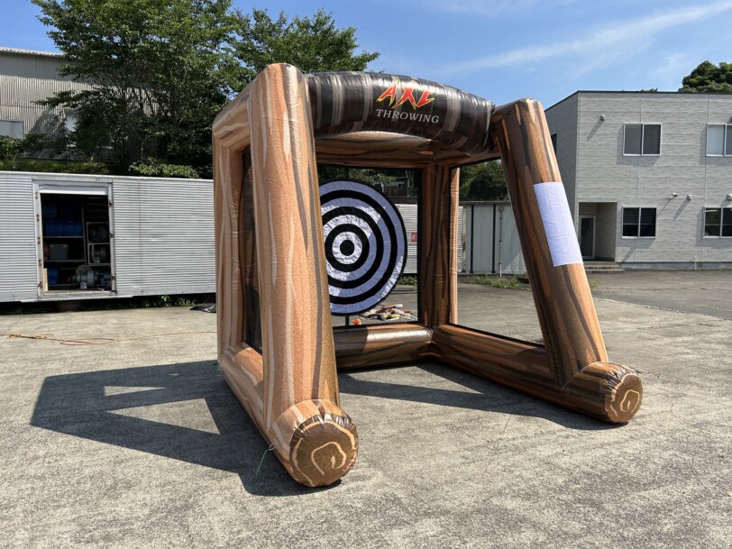 アウトドアアックスゲーム